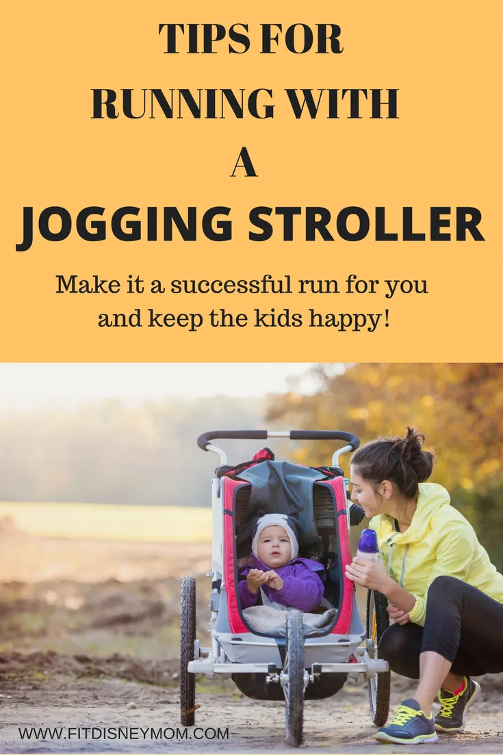 Tips for running with a jogging stroller.