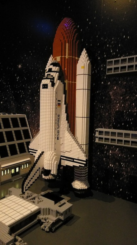 LegoLand Atlanta Mission Space Exhibit