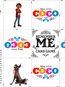 COCO Activity Sheets, COCO Movie, COCO Games