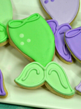 Mermaid Cookies Recipe, Mermaid Cookies, Mermaid Tail Cookies, Mermaid Party