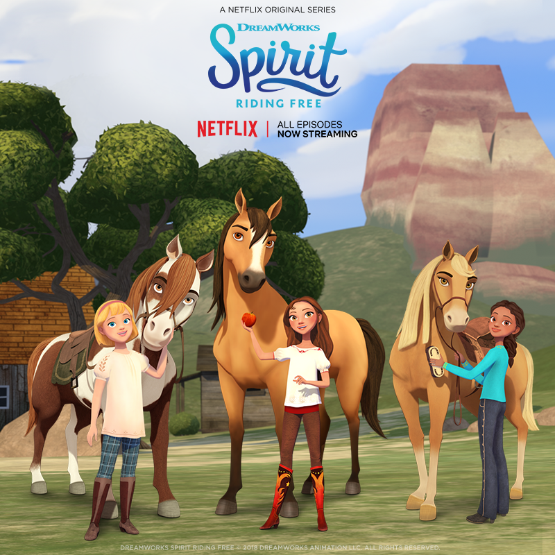 Spirit: Riding Free Season 4, Spirit Netflix