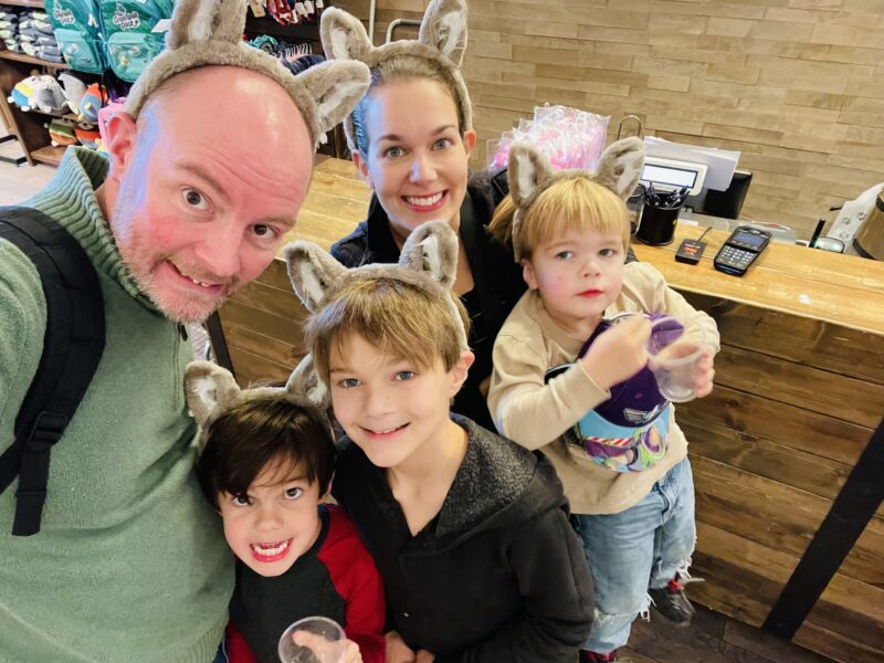 A family vacation at Great Wolf Lodge includes great food.