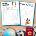 3 disney road trip games free printable activities for the car ride