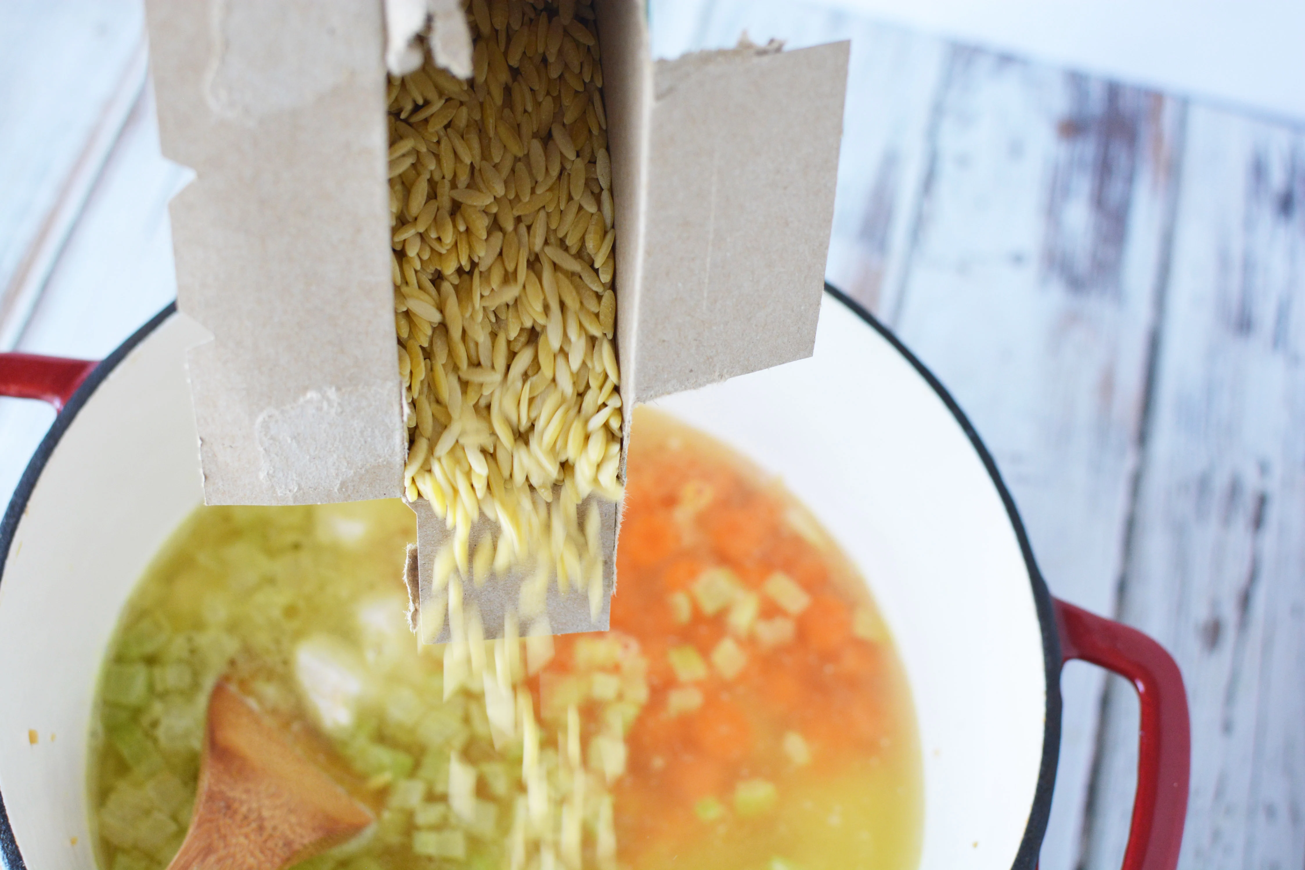 Chicken and Orzo Stew Recipe, Chicken and Orzo Stew, Chicken Stew Recipe, Chicken and Orzo Soup, One Pot Stew Recipe