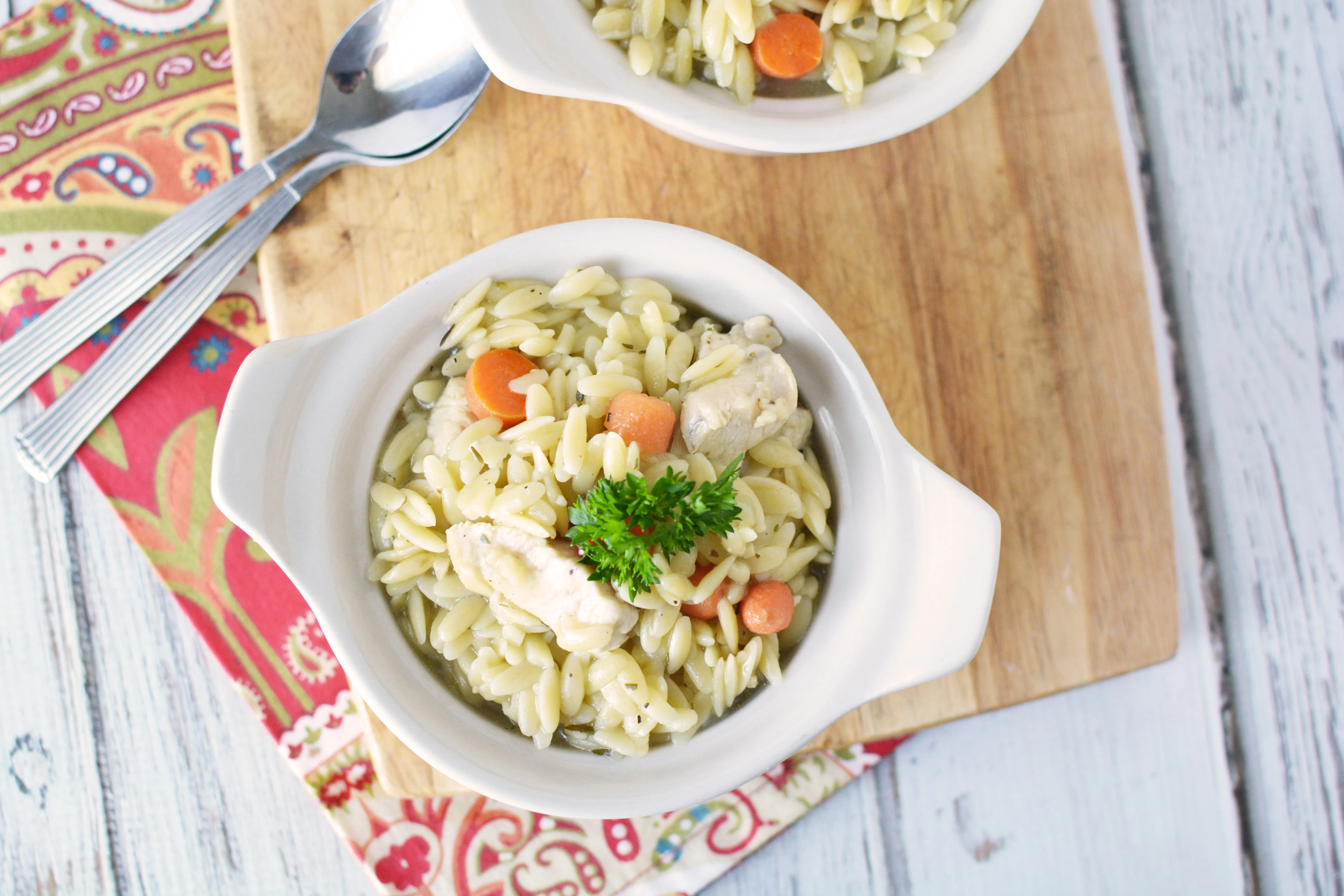 Chicken and Orzo Stew Recipe, Chicken and Orzo Stew, Chicken Stew Recipe, Chicken and Orzo Soup, One Pot Stew Recipe