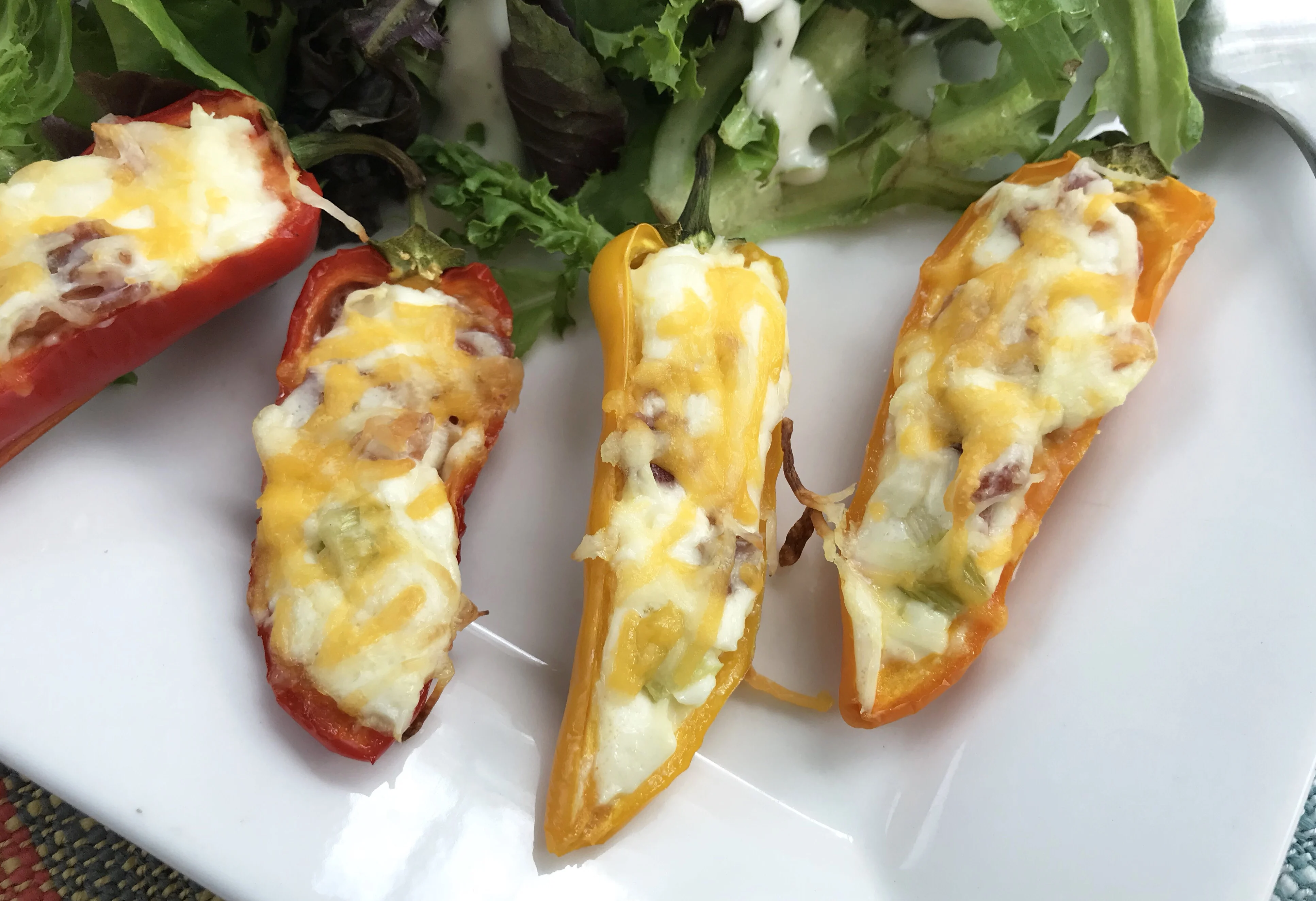 Keto Appetizer, Cream Cheese Stuffed Peppers, Bacon and Cream Cheese Stuffed Peppers, Keto Diet