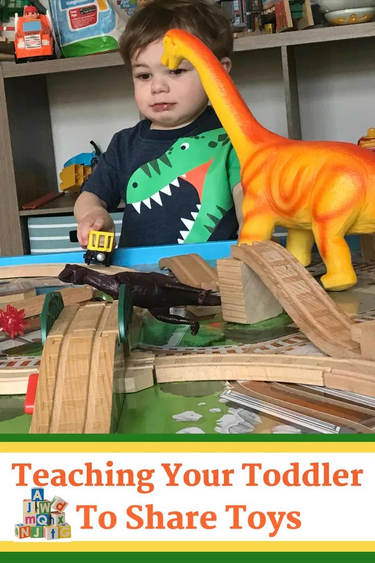 Tips to teach toddlers how to share when they lack communication and get frustrated easily. 