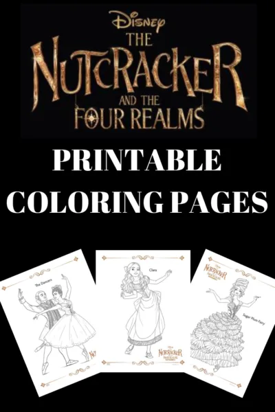 Print these FREE #DisneysNutcracker coloring pages and activity sheets - including Clara bookmarks! The film opens in theaters 11/2/18! #Disney #DisneyMovies