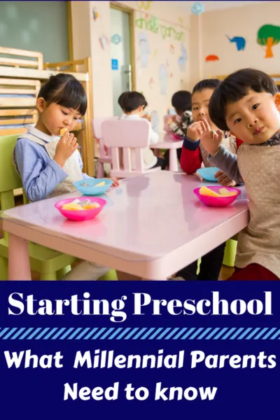 Tips for when your child is starting preschool. It has changed since the 1980's and here is everything you need to know as a parent. #Parenting #School #Preschool #ParentingAdvice #Kids #SchoolTips #BackToSchool