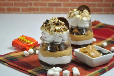 Reese's Peanut Butter Cups, Leftover Halloween Candy Recipe, Halloween Candy, Dessert Parfait