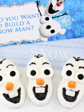 Olaf Cookies, Disney's Frozen Cookies, Disney's Frozen Recipe, Frozen 2 Recipe, Frozen 2 Craft