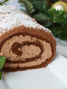 Yule Log Cake Recipe, Yule Log, Christmas Dessert, Holiday Baking, Holiday Dessert, Christmas Cake Recipe, Christmas Dessert
