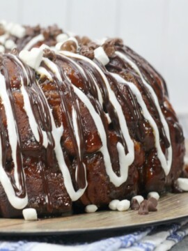 Hot Cocoa Monkey Bread, Easy Monkey Bread Recipe, Tear-apart Monkey Bread, Breakfast, Brunch, Easy Monkey Bread