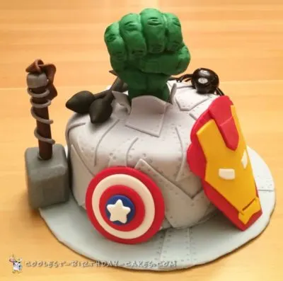 Avengers Theme Cake, Avengers Themed Cake, Marvel Cake