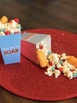 Printable Dumbo Popcorn Bucket, Dumbo Snack Mix, Disney Snack Mix Recipe, Dumbo Inspired Recipe