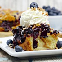 Bread Pudding Recipe, Blueberry Bread Pudding, Summer bread pudding, easy bread pudding recipe, brunch, make-ahead brunch