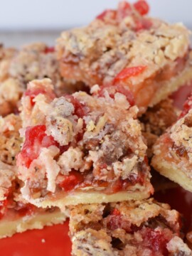 Maraschino Cherry and Coconut Dessert Recipe