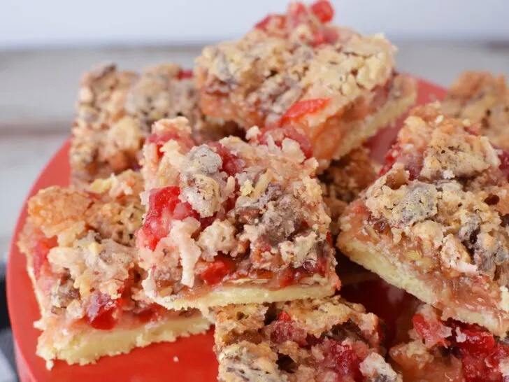 Maraschino Cherry and Coconut Dessert Recipe