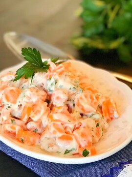 Creamy Carrots Recipe, Easy Cooked Carrots, Carrots Side Dish Recipe, Cooked Carrots