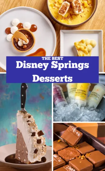 Disney Springs Desserts: Hunt down the most popular fan-favorite desserts that Disney Springs has to offer! #DisneySprings #DisneyWorld #WaltDisneyWorld #DisneyTips #DisneyWorldTips #VacationPlanning #Orlando