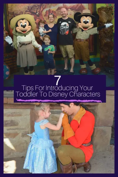 How to introduce your toddler to Disney World Characters: the best tips for shy kids, capturing the best photos and making the most of your time! #DisneyWorld #DisneyWorldCharacters #DisneyTips #DisneyWorldTips #WaltDisneyWorld #DisneyWithKids