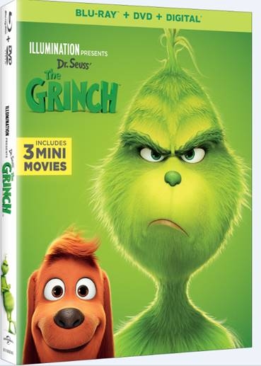 Grinch Recipes, Grinch 2018 DVD, Grinch 2019 DVD Release, Grinch DVD and BluRay Release Date