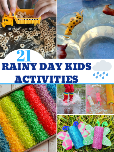 If the rain is coming, get ready with these rainy day kids activities! With many of them costing little or nothing, they're the perfect indoor kids activities. #IndoorKidsActivities #KidsActivities #IndoorGames #KidsEntertainment #KidsCrafts