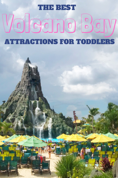 Universal Orlando's Volcano Bay: The best tips for going to Volcano Bay waterpark with toddlers - rides they can do, diaper policies and food options. 