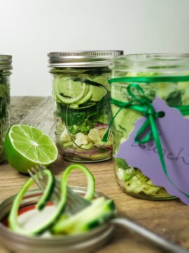 Mason Jar Salad Recipe, Easy Mason Jar Salad, Meal Prep Mason Jar Salad, Salad in a Jar, Avocado Mason Jar Salad