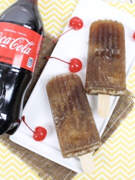 Jack and Coke Popsicles, Frozen Jack and Coke Popsicles, Boozy Popsicles, Homemade Popsicles