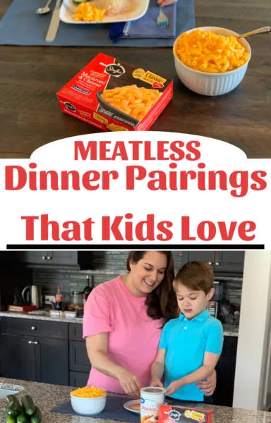 #AD Grab the kids and let them get hands on, in the kitchen, with kid-friendly meatless dinner pairings! #CAMPAIGN HASHTAG