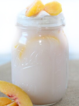 Peaches and Cream Punch, Peach Party Punch, Peach Punch Recipe, Baby Shower Punch Recipe, Bridal Shower Punch Recipe