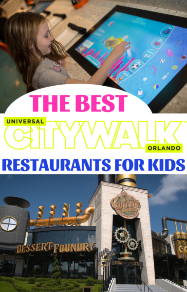 Universal Orlando Tips: The best CityWalk Orlando restaurants for kids! Don't take your Universal Studios vacation without reading this first. #UniversalOrlando #UniversalStudios #Orlando #CityWalk #UniversalStudiosOrlando
