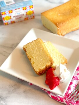 Classic Pound Cake, Pound Cake Recipe, Easy Pound Cake Recipe, Pound Cake Loaves, Minerva Butter, Minerva Butter Recipe