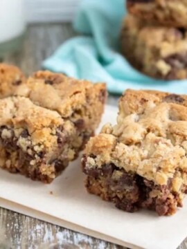 Chocolate Chip Dessert Bars Recipe
