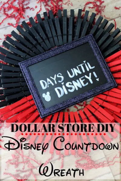 This DIY Disney countdown idea is such an easy Disney craft! Everything is from the Dollar store too! Just paint, glue and re-use for every Disney vacation. #DisneyCraft #DisneyCountdownIdeas #DIYDisney #DisneyCraftIdeas #DisneyVacationTips This DIY Disney countdown idea is such an easy Disney craft! Everything is from the Dollar store too! Just paint, glue and re-use for every Disney vacation. #DisneyCraft #DisneyCountdownIdeas #DIYDisney #DisneyCraftIdeas #DisneyVacationTips