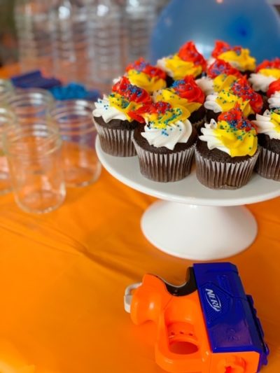 How to throw a Nerf Party, Backyard Nerf Party, Summer Party Ideas, Party Ideas For Boys, DIY Nerf Targets