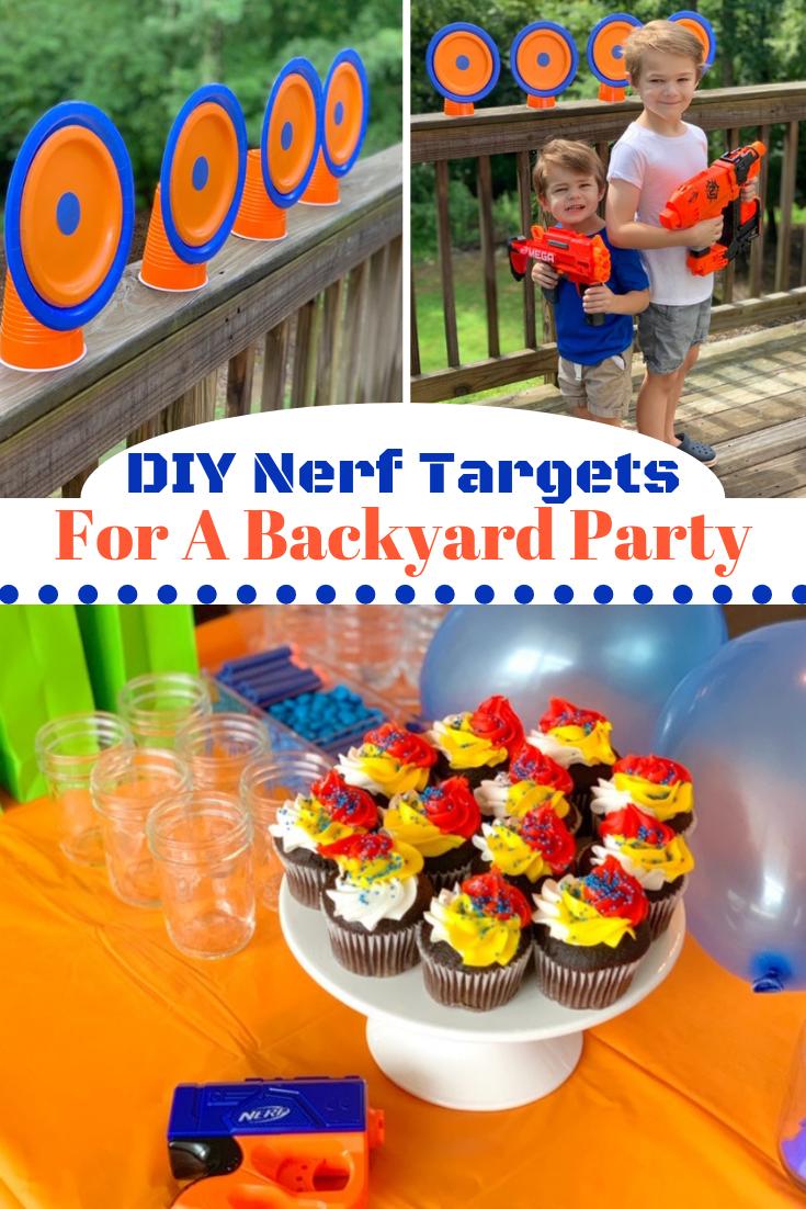 DIY Nerf Targets For A fun Backyard Party Idea