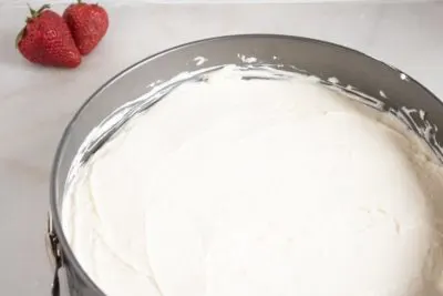 No-Bake Almond Cheesecake Steps, No-Bake Almond Cheesecake Recipe, No-Bake Almond Cheesecake Ingredients