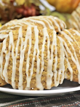 Easy Pumpkin Butter Cookies, Pumpkin Cookies, Oatmeal Pumpkin Cookies