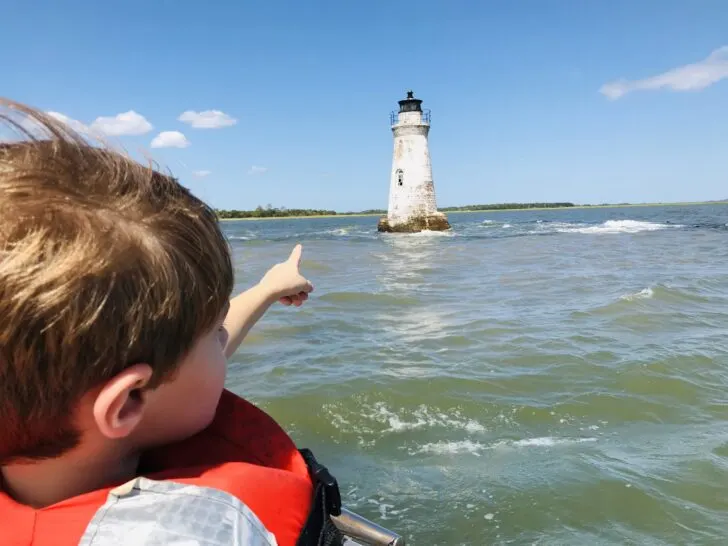 Tybee Island Cockspur Island Lighthouse, Tybee Island Tours, Tybee Island Dolphin Tours