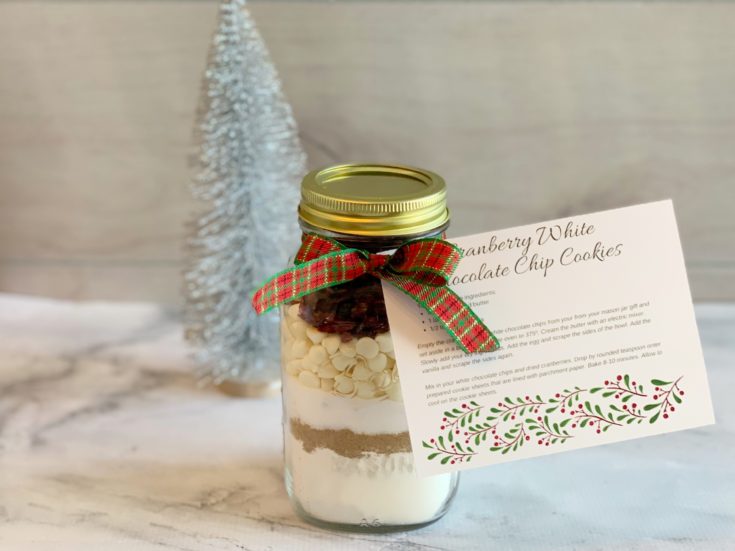 Mason Jar Gift, Easy Mason Jar Gift Idea, Mason Jar Cookie Gift Idea