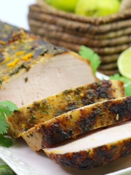 Baked Cuban Mojo Pork, Cuban Pork Loin, Baked Pork Loin, Easy Baked Pork