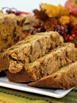 Fall Pumpkin Bread, Fall Baking Recipe, Pumpkin Chocolate Chip Bread Recipe, Pumpkin Bread