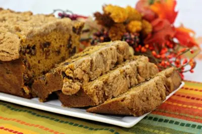 Fall Pumpkin Bread, Fall Baking Recipe, Pumpkin Chocolate Chip Bread Recipe, Pumpkin Bread