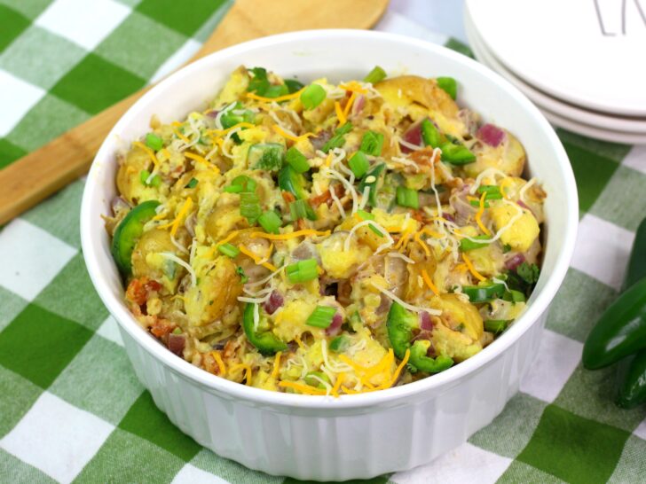 Jalapeno Potato Salad, Creamy Potato Salad, Spicy Potato Salad, Tailgating Potato Salad