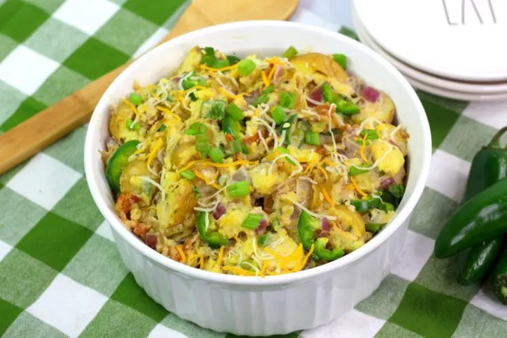 Jalapeno Potato Salad, Creamy Potato Salad, Spicy Potato Salad, Tailgating Potato Salad