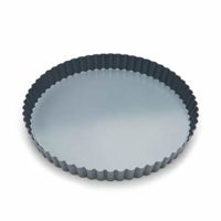 Fox Run 44513 Removable Bottom Non-Stick Tart and Quiche Pan, 9-Inch Diameter