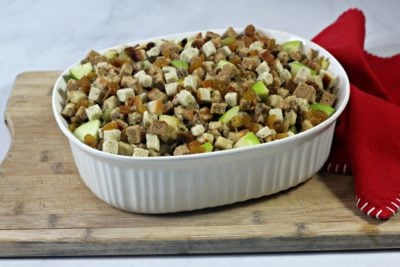 Apple Sausage Stuffing, Thanksgiving Stuffing Recipe, Easy Thanksgiving Stuffing Recipe