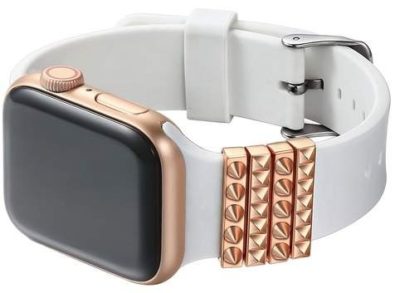 Silicone Watch Band With Hardware Details